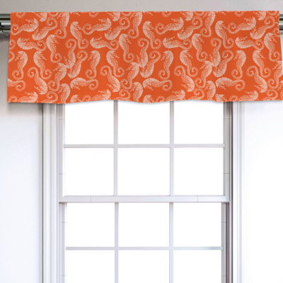 Sateen Ruffled Window Valance