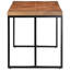 Byxbee Acacia and Mango Rectangular Wood Top Dining Table with Steel Base-411833577-411833578-411833582