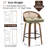 Templecorran Swivel Modern Swivel Counter & Bar Stools (Set Of 3)-1260338380-1260338378