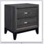 Contemporary Styling Finish 1pc Nightstand with Dovetail Drawers, Perfect for Modern Bedrooms and Efficient Storage