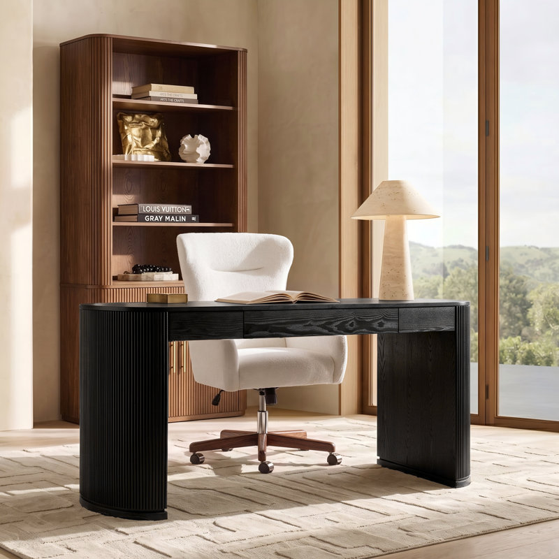 Bureau Ireno 60"L, Noir