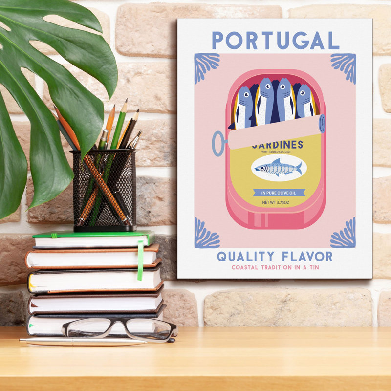 «Food And Travel 1» par Omar Escalante, art mural sur toile