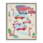 Drive-In Christmas, estampe numérique amusante, design par Jo Reid-114324784-114324785