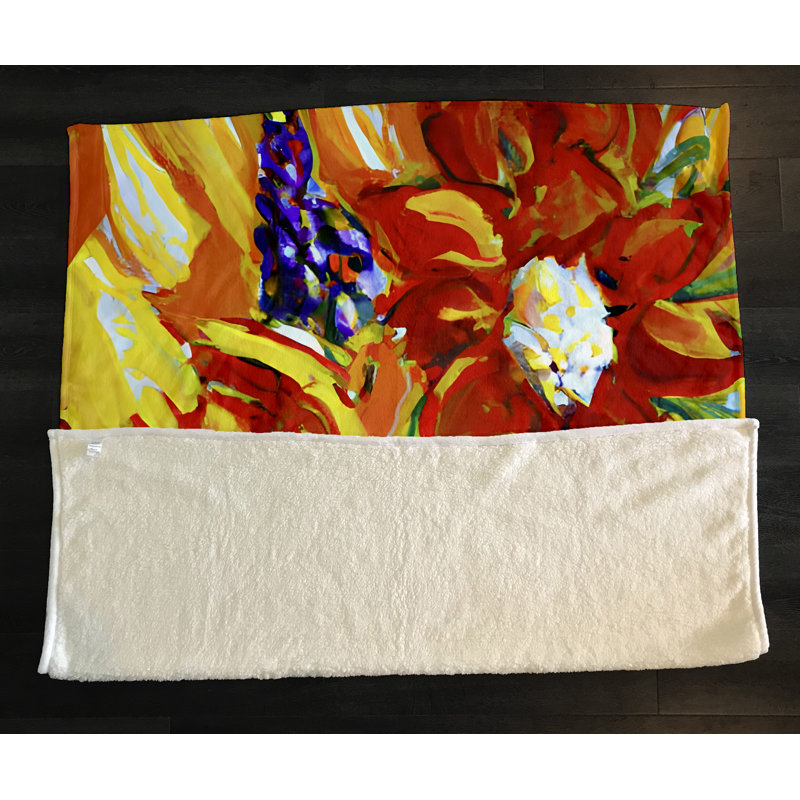 Throw Blanket, 51" W x 60" L