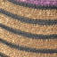 Seagrass Natural Stripe Square Basket-110455273