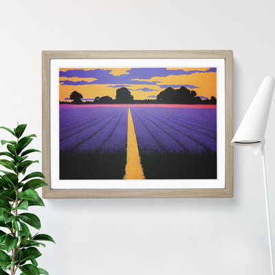 Incomparable Bluebell Field - Single Picture Frame Print