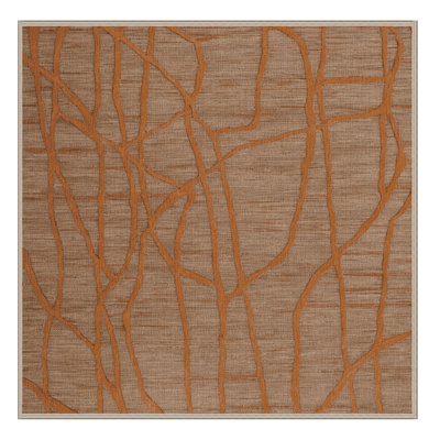 Machine Washable Abstract Beige Area Rug