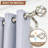 Aref Steel Adjustable Single Curtain Rod-1062183480-1062183477