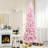 Snow Flocked Artificial Christmas Tree With Realistic Branches And Auto Open Design