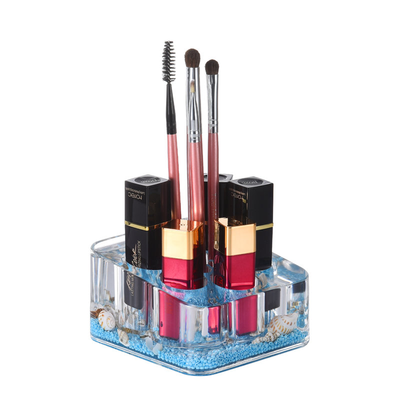 Amadeo Acrylic Compartment Makeup Organiser
