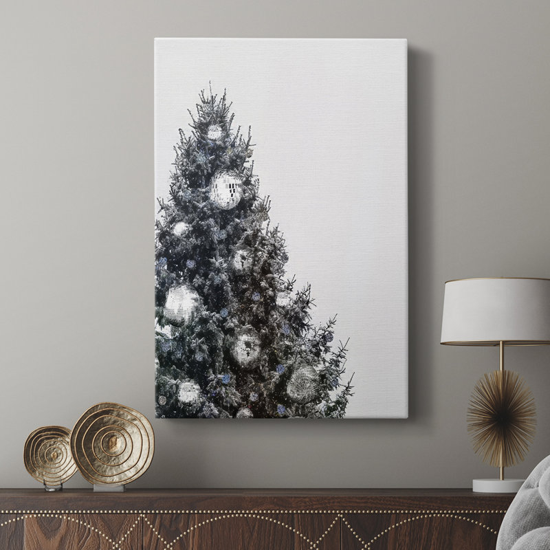 Arbre de Noël disco II - galerie Cavas sur mesure, H 60 po x l 40 po