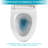 Ceramic One Piece Toilet,Dual Flush With Soft Clsoing Seat