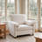 41" Wide Armchair Upholstered Modern Accent Chair,Beige-126672130