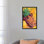 « art ananas » par richard wallich, reproduction d’impression sur toile