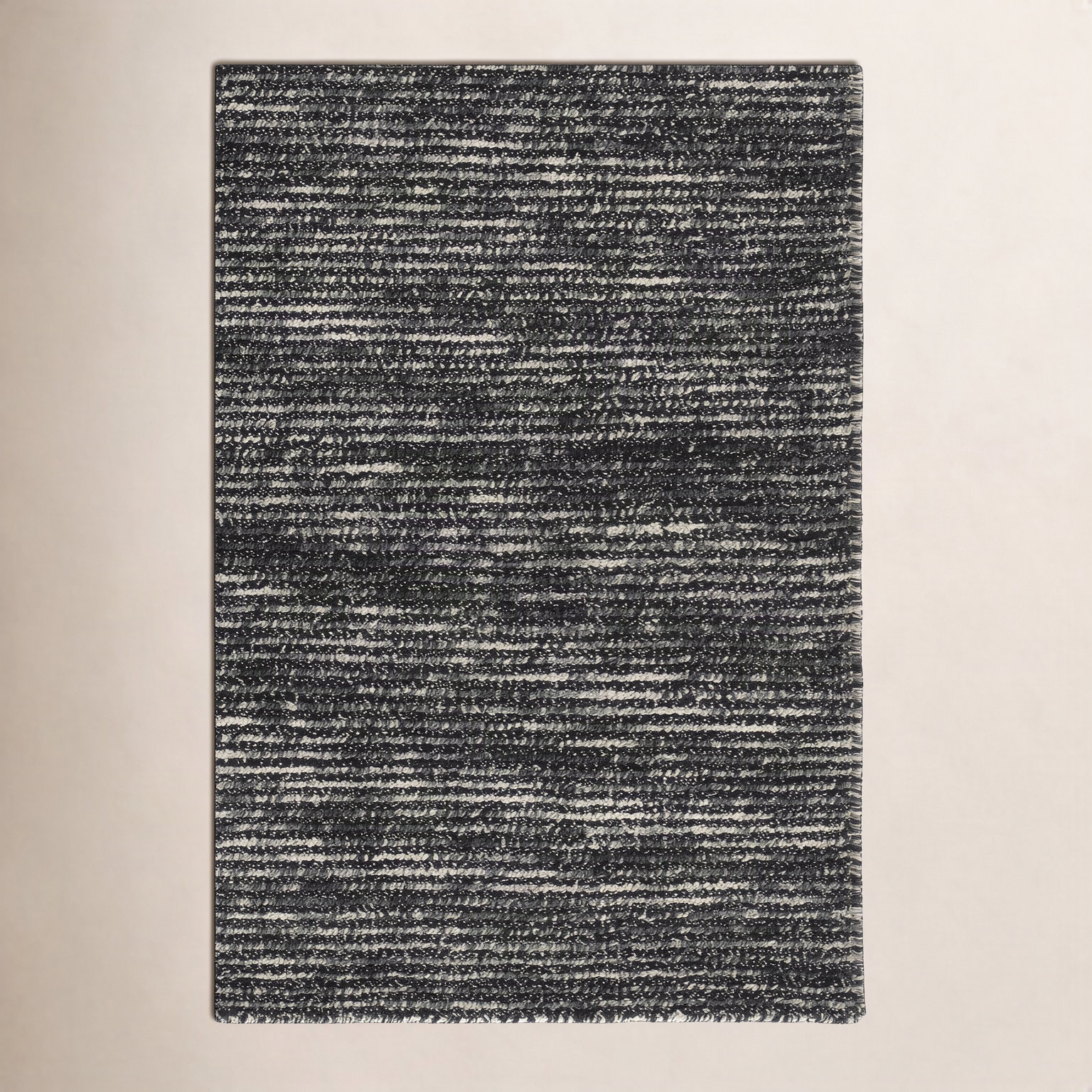 Kathy Hand-Woven Abstract Wool Rug, Rectangle 9' x 12'