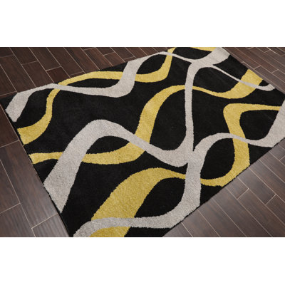 Wool Abstract Indoor Rug