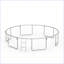 YC 16FT - Trampoline citrouille - Srandard - Noir