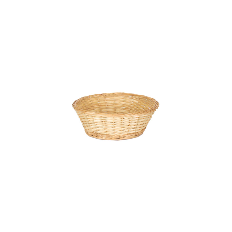 Foraker Wicker Tapered Storage Tray Basket