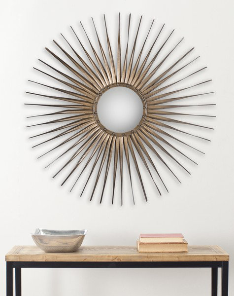 Callendale Metal Flat Wall Mirror