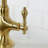 Kingston Brass Vintage Two-Handle 2-Hole Deck Mount Kitchen Faucet with Brass Sprayer-91913967