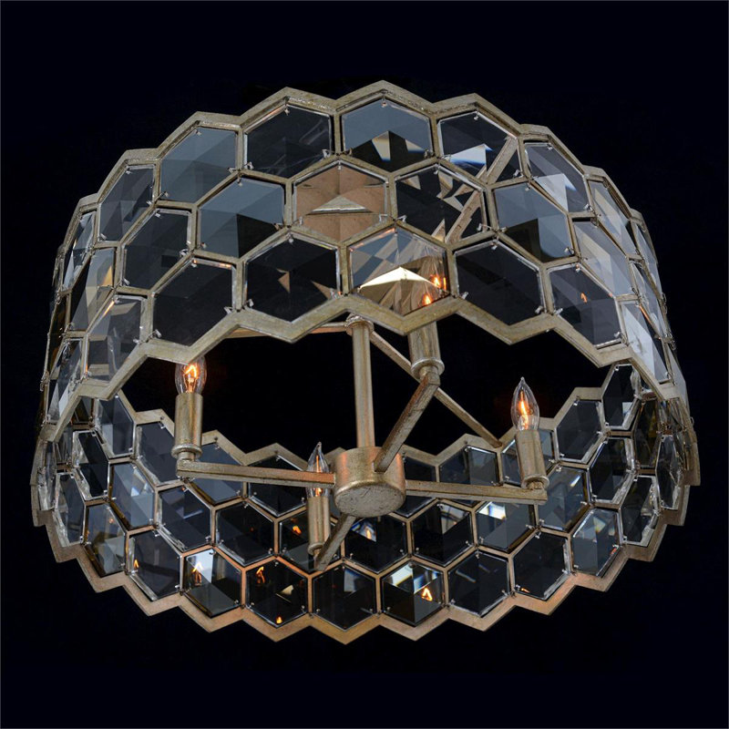 Plafonnier semi-encastré Array Crystal