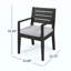 Ensemble de 2 chaises d'extérieur avec coussin-1379193809