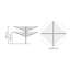 Brabantia 50m Lift-O-Matic Rotary Clothes Line with Accessories-57409119