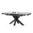Bennet 47.24'' to 70.86'' Extendable Rectangular Dining Table With Carbon Steel Bracket Feet