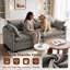 Upholstered " Chenille Sofa-1531950921-1531950924