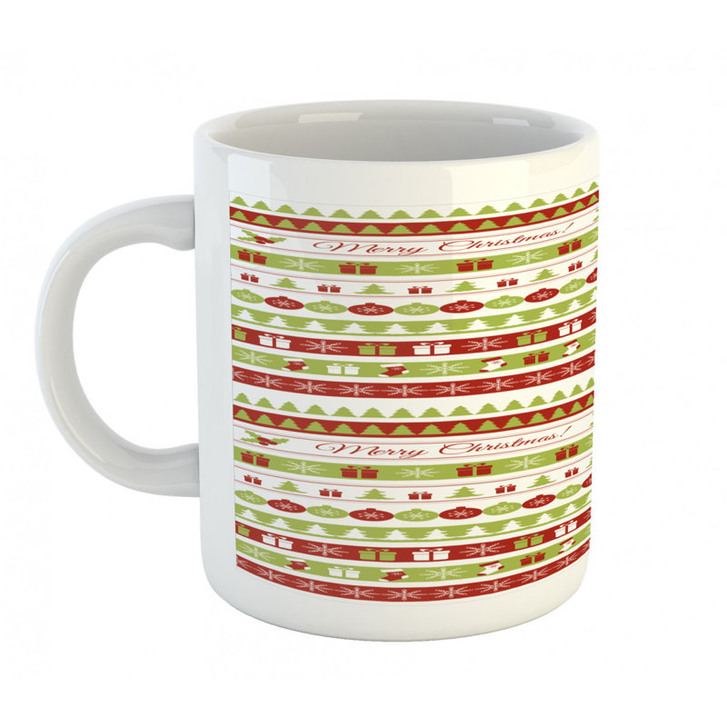 Grande tasse à café xmas cérémonie