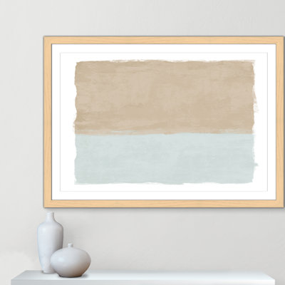 Sable et ciel II - reproduction de paysage par Natalie Carpentieri