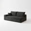 Canapé d'angle modulaire moderne avec méridienne - Aucun assemblage requis-905884706