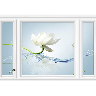 Peel & Stick Floral Border
