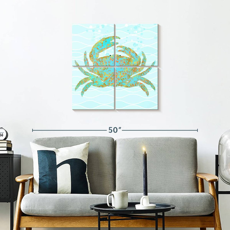 Brampt Kramer Crab, 26" H x 26" W