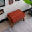 Betty Solid Wood Chenille Upholstered Ottoman-1789589828