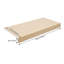 5 pièces de support mural en mousse PVC pour étagères de cuisine pour salle de bain-1110405251