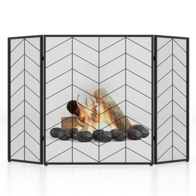 Anelisa Metal Fireplace Screen