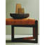 Waylan Genuine Leather Upholstered Bench