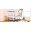 Full XL Over Queen Metal Bunk Bed-1553295866