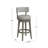 Wendover Upholstered Wood Swivel Stool-194510909