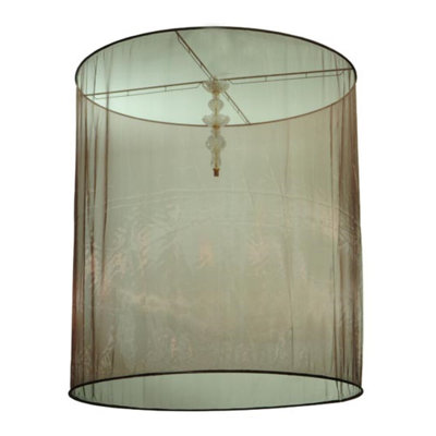 Organza Drum Pendant Shade