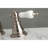 Kingston Brass American Patriot Two-Handle 3-Hole Deck Mount Widespread Bathroom Faucet with Retail Pop-Up Drain-40482076