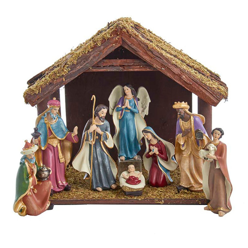 Crèche de Noël 8 pièces
