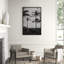 Silver Palms 1' Framed Photographic Print