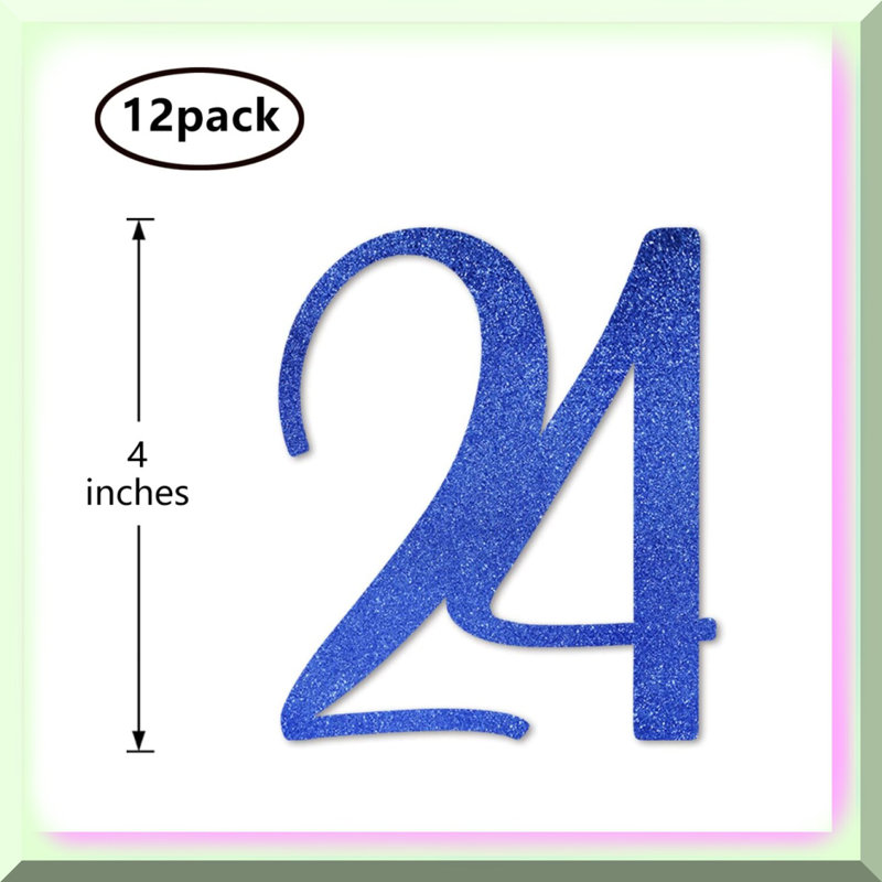 Blue 65th Birthday Banner and Backdrop Set