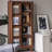 Nut-brown Solid  Wood Display Cases