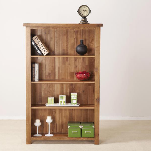 150cm H x 97cm W Solid Wood Standard Bookcase