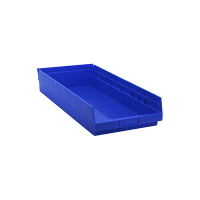 C71123DB17C6474095DBEA40398138CE Rangement de pièces économique - bacs bleus L 24 po x l 12 po x H 4 po