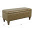 Banc de rangement rembourré en similicuir Bedlington-2045107918-2044368581