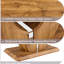Tables basses en bois - Table de décoration carrée et rectangulaire, aspect bois luxueux et style polyvalent